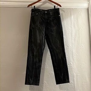 SOLD | NOT FOR SALE AG Phoebe High Waist Tapered Leg Jeans- hemmed for 5’2-4”